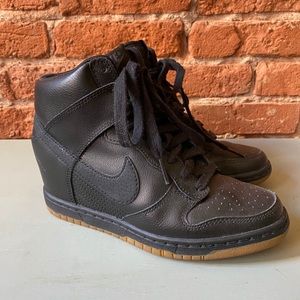 Nike Dunk Sky Hi Essential Black Wedge